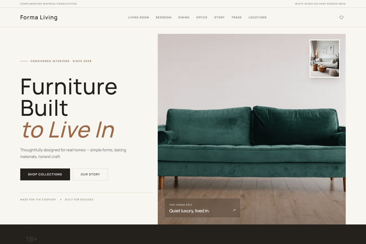 Forma Living Furniture furniture & interiors starting design preview