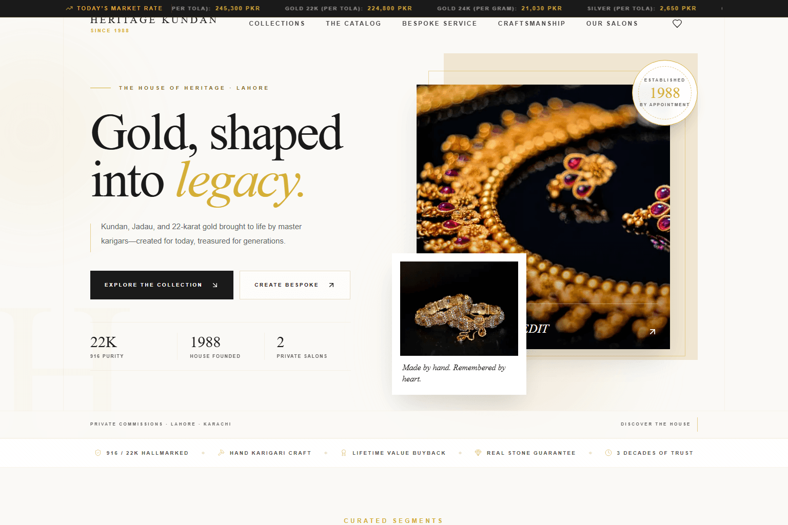 Heritage Kundan Jewelry jewelry & luxury starting design preview